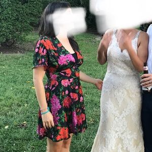 Zara Floral dress size M